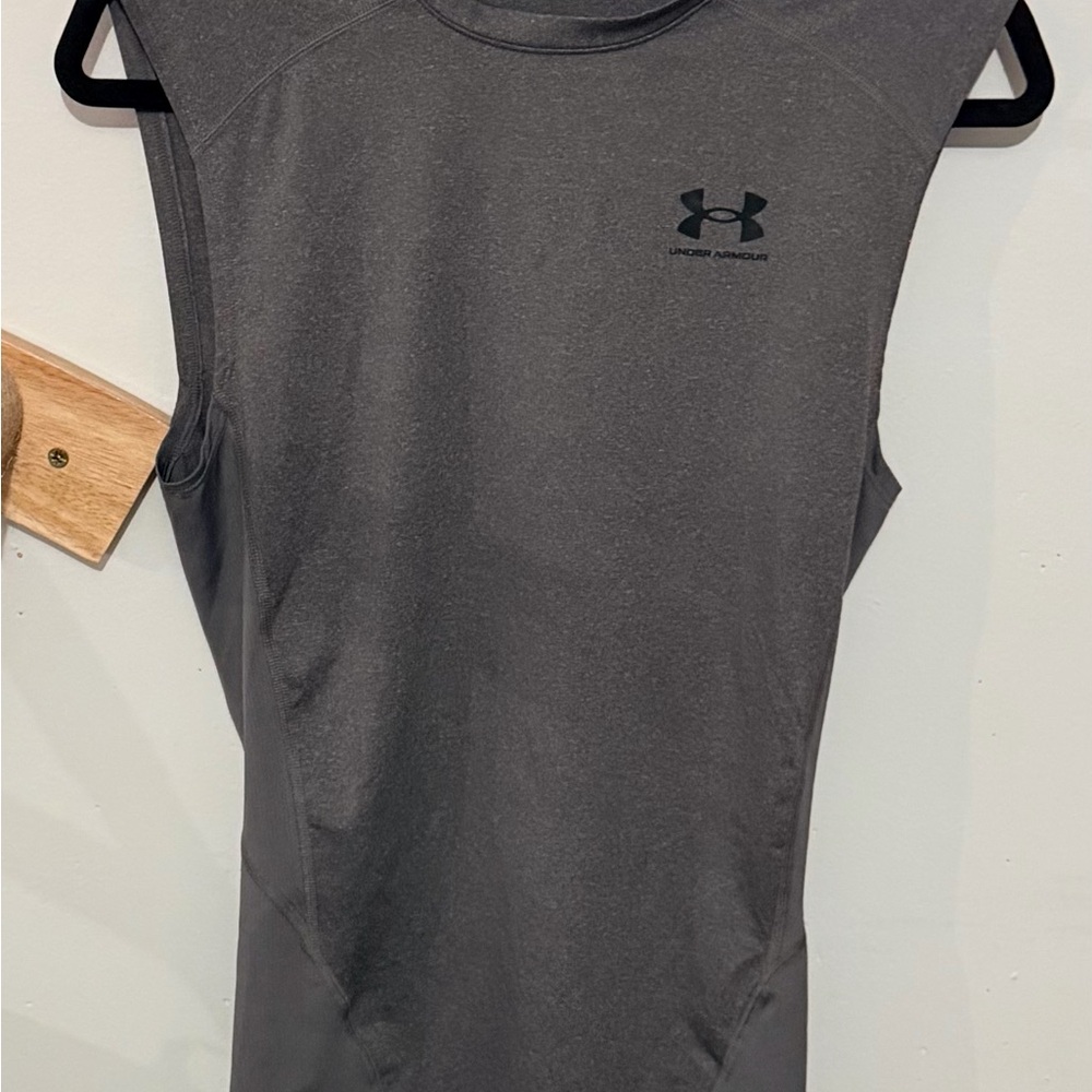 Under Armour Charcoal Running Tank